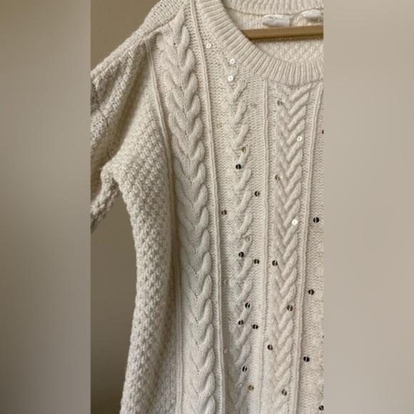 GAP Kids Cream Sweater Dress Size S (6-7) - Picture 6 of 7